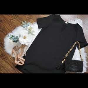 Black t-shirts dress